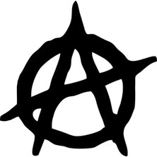 UAStudio Anarchy - Araç, Oto, Laptop, Duvar Uyumlu Kaliteli Kaliteli Sticker 20*20 cm