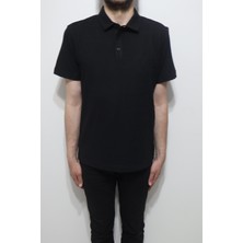 Santa Fistan Store Erkek Desenli Spor Kesim Rahat Kalıp Polo Yaka T-Shirt