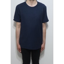 Santa Fistan Store Erkek Desenli Spor Kesim Rahat Kalıp Polo Yaka T-Shirt