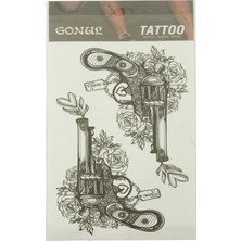 Hace Bazaar Silah Tattoo Dövme Sticker