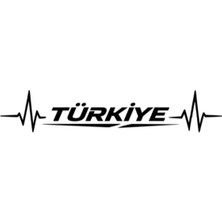 UAStudio Türkiye Ritim Sticker Araç Oto Uyumlu 22*6