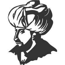 UAStudio Fatih Sultan Mehmet Oto Özel Yeni Sticker 25 x 32 cm