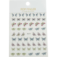 Hace Bazaar Kelebek Tattoo Dövme Sticker