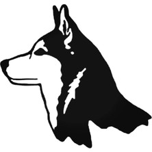 UAStudio Wolf Oto Motor Laptop Duvar Folyo Sticker 50 x 45 cm