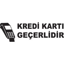 UAStudio Kredi Kartı Geçerlidir Sticker 30 x 9 cm