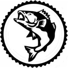 UAStudio Balık Tasarım Sticker 20 x 20 cm