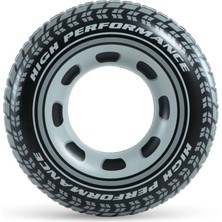 Empressco Siyah Baskılı 91 cm Radyal Deniz Havuzu Can Simidi 9+ Yaş