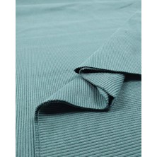Kumaş Parça Koyu Yeşil Kaşkorse Ribana Kumaş Esnek Yumuşak Bodylik & Bluzluk 110X300CM