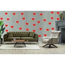 UAStudio 14 Şubat Sevgililer Günü Kalpli Sticker