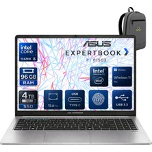 Asus Expertbook Intel Core İ5-13420H 96 GB 4 Tb SSD UHD Graphics 15.6" Full Hd WİN11PRO Notebook P1503CVA-I58512G1DOKA36