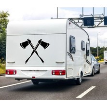 UAStudio Karavan Sticker Balta Sticker 35X35
