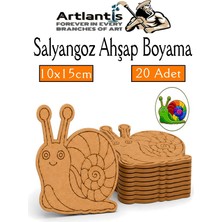 Artlantis Ahşap Boyama Böcekler 20 Adet 10X15CM Boyama Böcek Figürleri Etkinlik Çocuk Gelişim Motor Beceri Kreş Anasınıfı