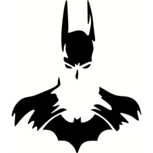 UAStudio BYR002 Batman Oto Motor Laptop Duvar Folyo Sticker 30X33 cm [efsngrck]