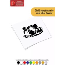 UAStudio Üzgün Ayı - Araç, Oto, Laptop, Duvar Uyumlu Sticker 30*27 cm