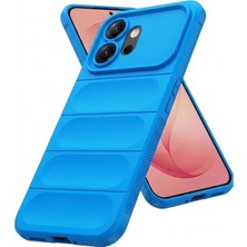 Nezih Case Honor 600 Uyumlu Esnek Oyuklu Arka Yüzey Tasarımlı Şık Silikon Kapak Kılıf