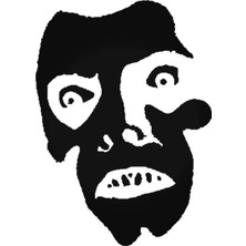 UAStudio The Exorcist Oto Motor Laptop Duvar Folyo Sticker 40 x 56