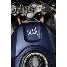 UAStudio Allah Hat Yazisi 5*5 Ölçüleri Kask Motosiklet Oto Cam Rüzgarlık Ayna Uyumlu