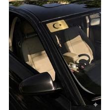 UAStudio Türk Bayrağı Sticker 12*8 Araç Oto Motorsiklet Ayna Uyumlu