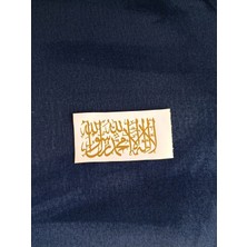 UAStudio Gold Hat Kelime-I Tevhid Stickers 10*5