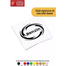UAStudio Benzin Depo Kapağı Tribal - Araç, Oto, Laptop, Duvar Uyumlu Sticker 30*30 cm