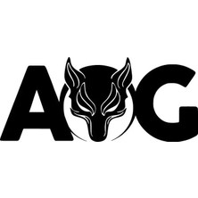 UAStudio Aog Sticker Oto Motor Laptop Duvar Folyo Sticker 15X6 cm