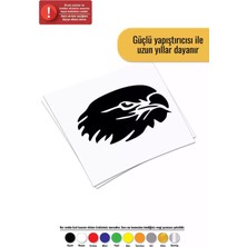 UAStudio Kartalın Kafası Sticker Oto Motor Laptop Duvar Folyo Sticker 40 x 32 cm
