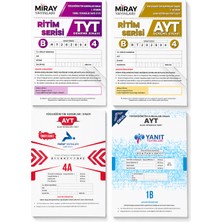 2026 Tyt Ayt Türkiye Geneli Deneme Sınavı Seti 4 Adet – Miray Yayınları Tyt & Ayt Ritim Serisi, Paraf Yayınları Ayt ve Yanıt Yayınları Ayt Denemeleri – Yks Hazırlık Paketi