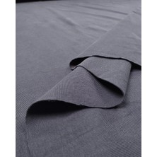 Kumaş Parça Antrasit Interlok Ribana Kumaş Esnek Yumuşak Tok Duruşlu Bluzluk & Elbiselik 200X210CM