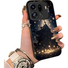 HONTINGA Oppo Find X9 Pro 5g ile Uyumlu Kılıf Silikon Kenar Sert Arka Kamera Koruyucu Basitlik Anti Düşme Kamera Korumalı Abiye Desen Couple Telefon Kılıfı Kadın ve Erkek Için Uygundur K1-1356