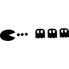 UAStudio Pac Man Sticker 25 x 4 cm
