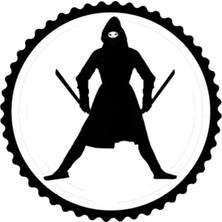 UAStudio Kafkas Savaşcısı Tasarım Sticker 20 x 20 cm