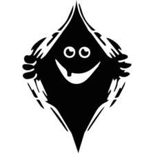 UAStudio Kaçan Hayalet Sticker 20 x 26 cm