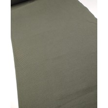 Kumaş Parça Koyu Yeşil Kaşkorse Ribana Kumaş Esnek Yumuşak Bodylik & Bluzluk En: 120CM