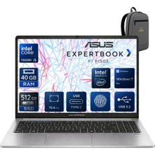 Asus Expertbook Intel Core İ5-13420H 40 GB 512 GB SSD UHD Graphics 15.6" Full Hd WİN11PRO Notebook P1503CVA-I58512G1DOKA17