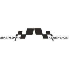 UAStudio Abarth Yan Sport Sticker 28 x 13 cm