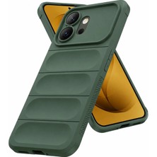 Nezih Case Honor 600 Uyumlu Esnek Oyuklu Arka Yüzey Tasarımlı Şık Silikon Kapak Kılıf