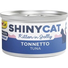 Gimcat Shinycat Sos Içinde Jelly Ton Balıklı Yavru Kedi Konserve Maması 70 gr