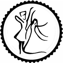 UAStudio Kafkas Dansçılar 2,model Tasarım Sticker 30 x 30 cm