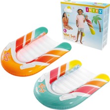 Empressco Mıncır Toys Tutmaçlı Şişme Sörf Yatak 84X79 cm – Deniz ve Havuz Için Dayanıklı Yüzme Yatağı - Fiyatı, Yorumları