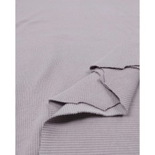 Kumaş Parça Beton Gri Kaşkorse Ribana Kumaş Esnek Yumuşak Bodylik & Bluzluk 100X170CM