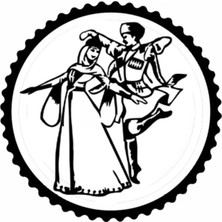 UAStudio Kafkas Dansçılar 1,model Tasarım Sticker 10 x 10 cm