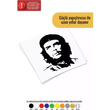 UAStudio Che Guevara - Araç, Oto, Laptop, Duvar Uyumlu Sticker 10*11 cm