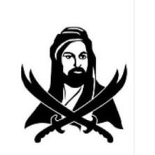 UAStudio Zülfikar Kılıcı Oto Sticker (Ecnrshop Tarafından Gönderilmektedir)I Siyah 30*30 cm