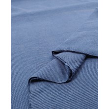 Kumaş Parça Lacivert Bebe Kaşkorse Ribana Kumaş Esnek Yumuşak Bodylik & Bluzluk 100X215CM