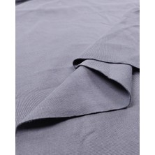 Kumaş Parça Siyah Interlok Ribana Kumaş Esnek Yumuşak Tok Duruşlu Bluzluk & Elbiselik 180X280CM