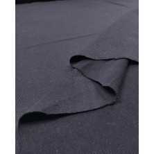 Kumaş Parça Siyah Interlok Ribana Kumaş Esnek Yumuşak Tok Duruşlu Bluzluk & Elbiselik 180X250CM