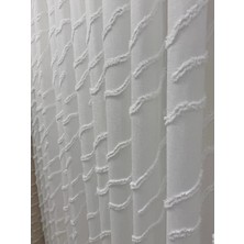 Nivemes Home Nivemeshome Ahu 1-0037  Tam Desenli  1/2,5  Pileli  Tül Perde Apm