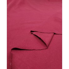 Kumaş Parça Vişne Çürüğü Bordo Interlok Ribana Kumaş Esnek Yumuşak Tok Duruşlu Bluzluk & Elbiselik En: 165CM
