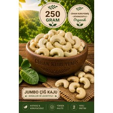 Cihan Kuruyemiş 250GR. Jumbo Boy Çiğ Kaju Fıstığı