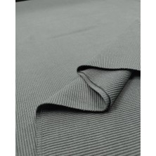Kumaş Parça Koyu Pastel Yeşil Kaşkorse Ribana Kumaş Esnek Yumuşak Bodylik & Bluzluk En: 115CM